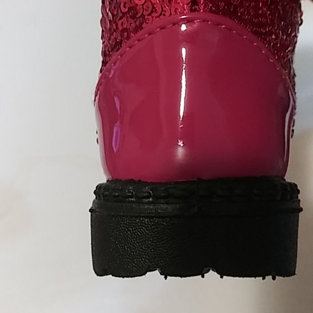 Girls Winter Sequined Boots Size 5.5 - Picture 5 of 9